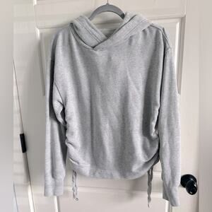 Aerie Side Ruched Hoodie Sweatshirt